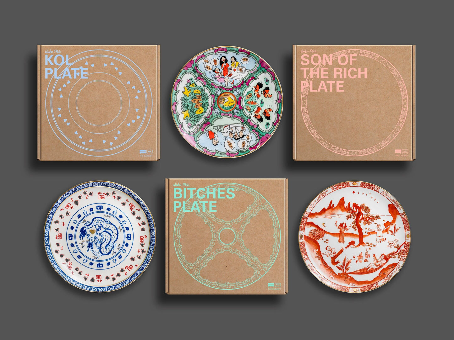 THE CABINET香港 -BITCHES- Wishes Plate