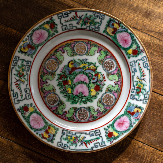 Rose with longevity logo プレート