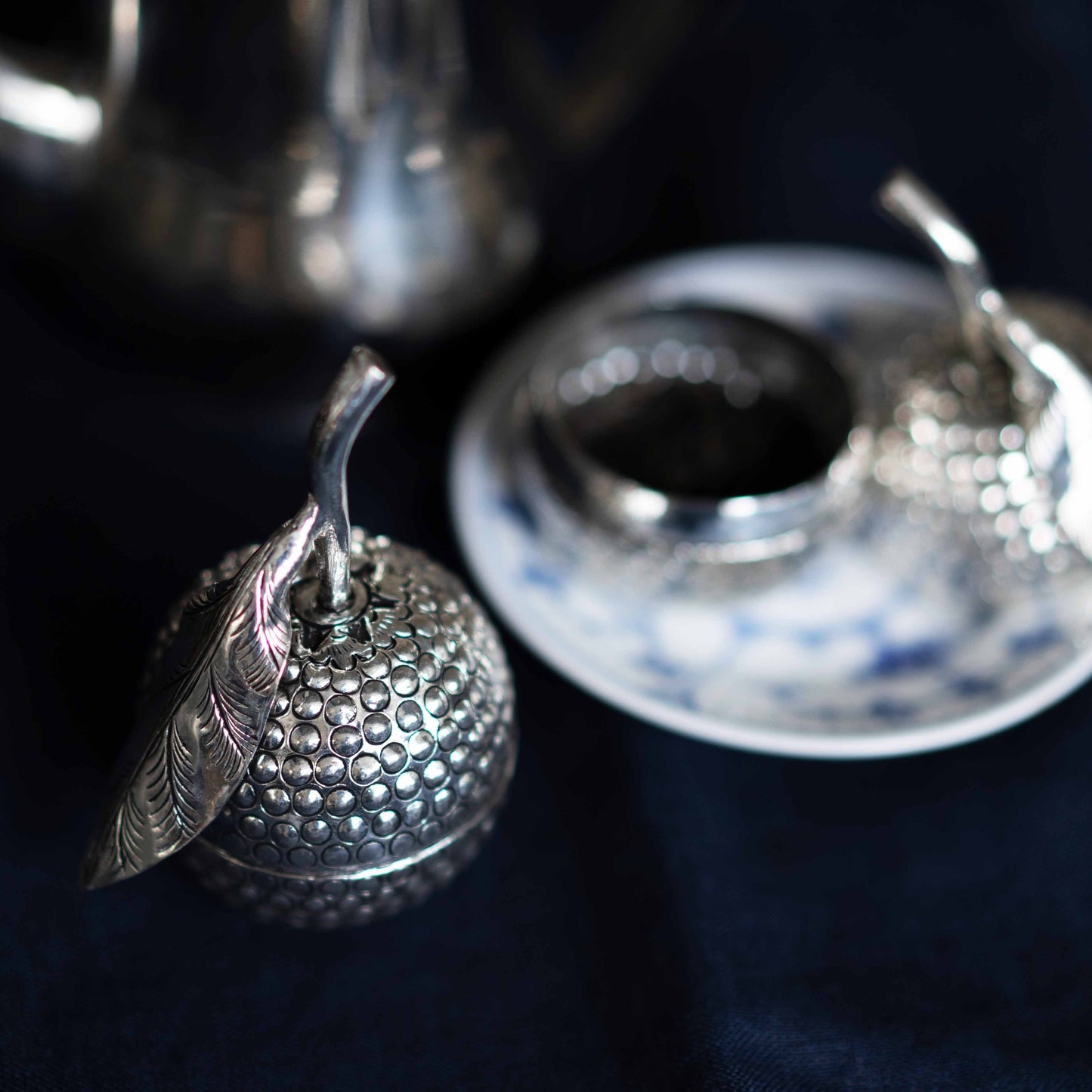 『ライチ』シルバーオブジェ-カンボジア