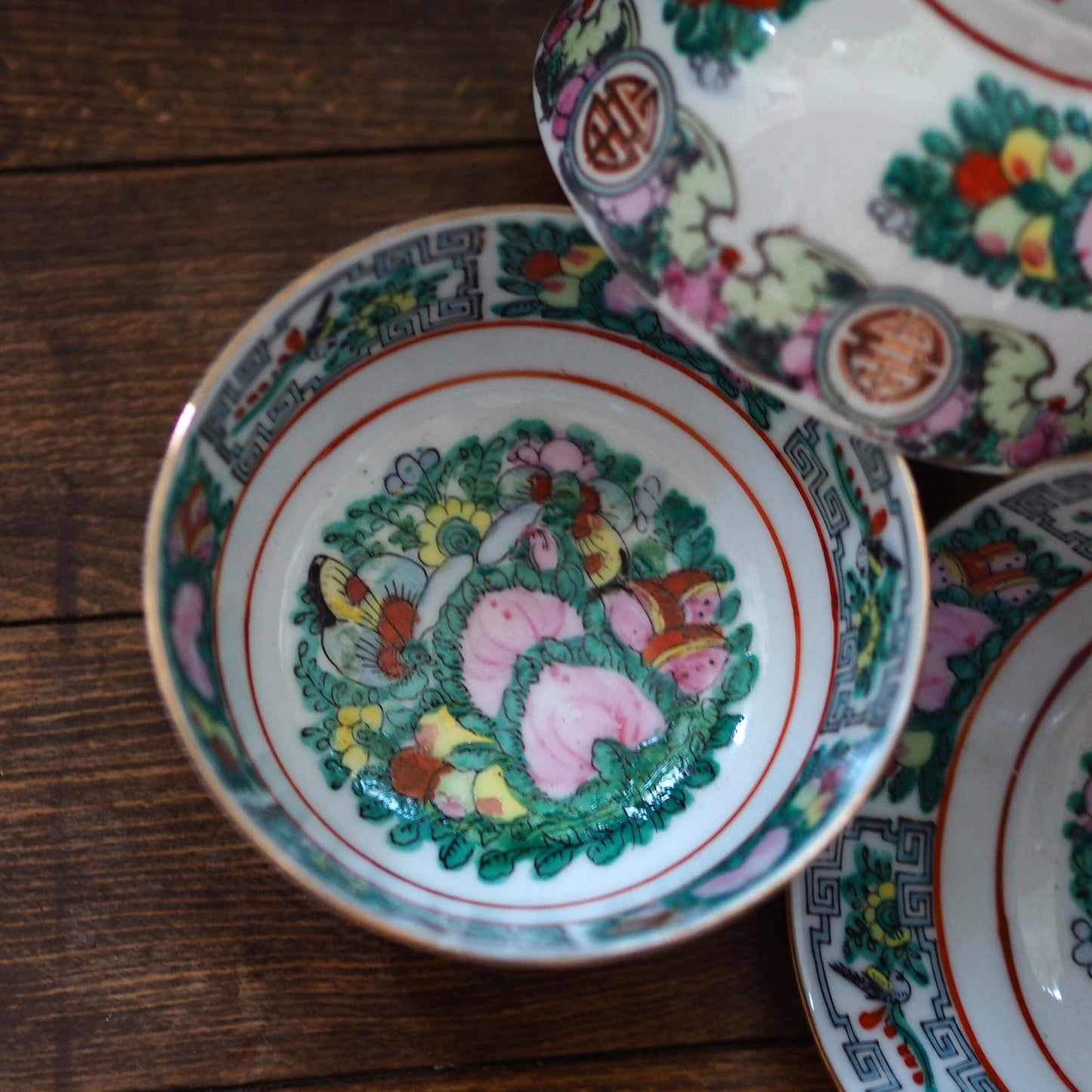 Rose with longevity logo ボウル