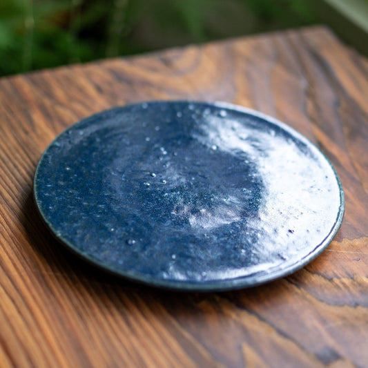『ガラス釉フラットプレート』丸十製陶