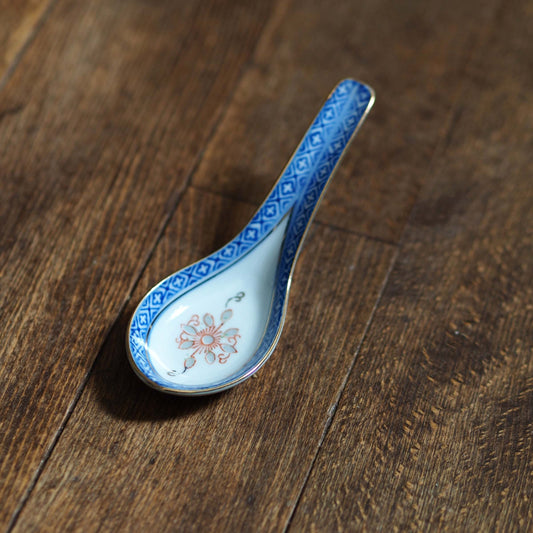 『レンゲ』景徳鎮ホタル金彩