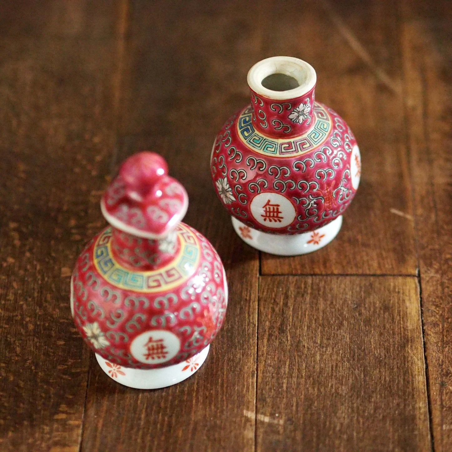 『醤油さし-花瓶』景徳鎮