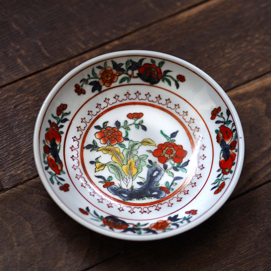 Chinese cabbage & Flowers プレート