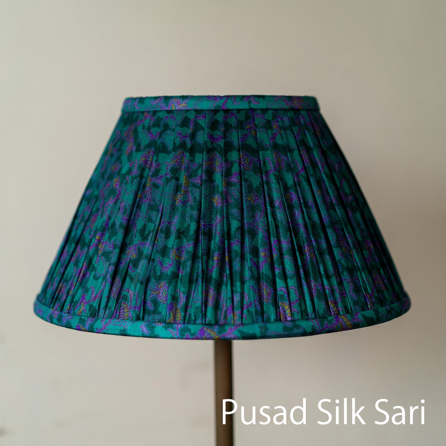 ランプシェード/Silk & Sari