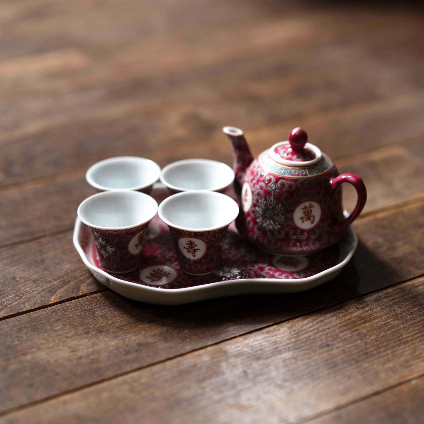 ちいさな茶器セット 景徳鎮