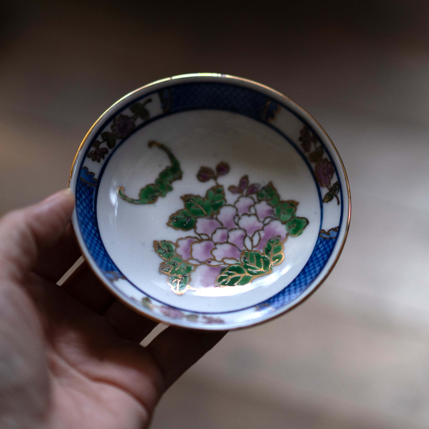 Flying fox & Flower 小皿