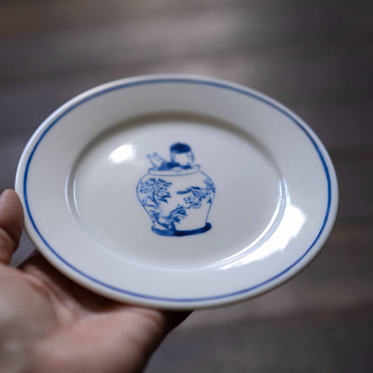 『手描きのプレート15センチ』タンタン