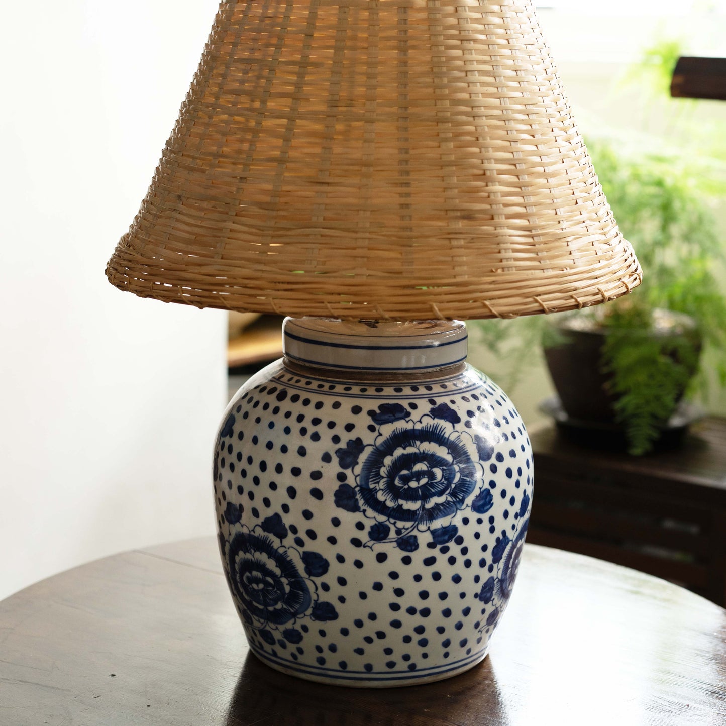 『PEONY POLKADOT』ジンジャージャーランプ