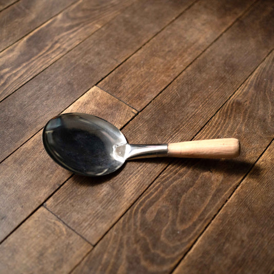 香港 豆花-ステンレス調理スプーン
