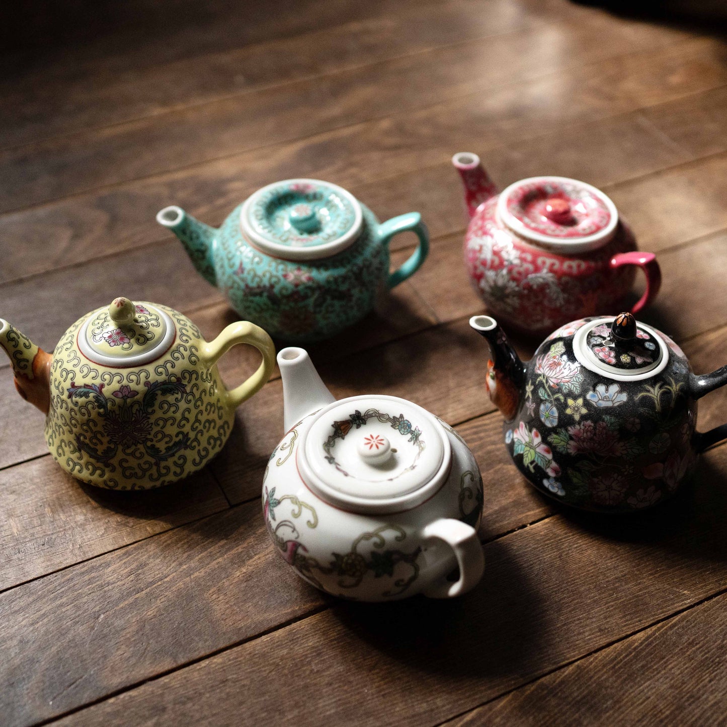 『色とりどり-急須』景徳鎮