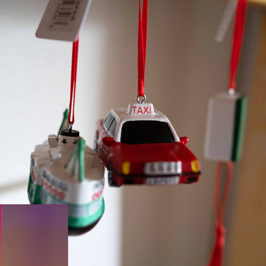 オーナメント『Red Taxi』