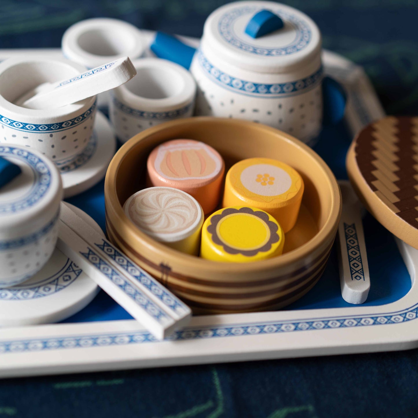 木製おもちゃセット『YUM CHA』