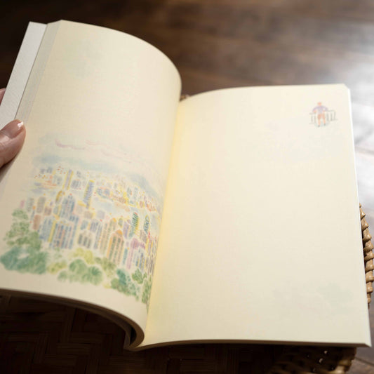 全ページイラスト入りノートブック『L'APRÈS-MIDI』