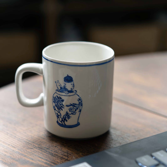 『手描きのマグカップ』タンタン