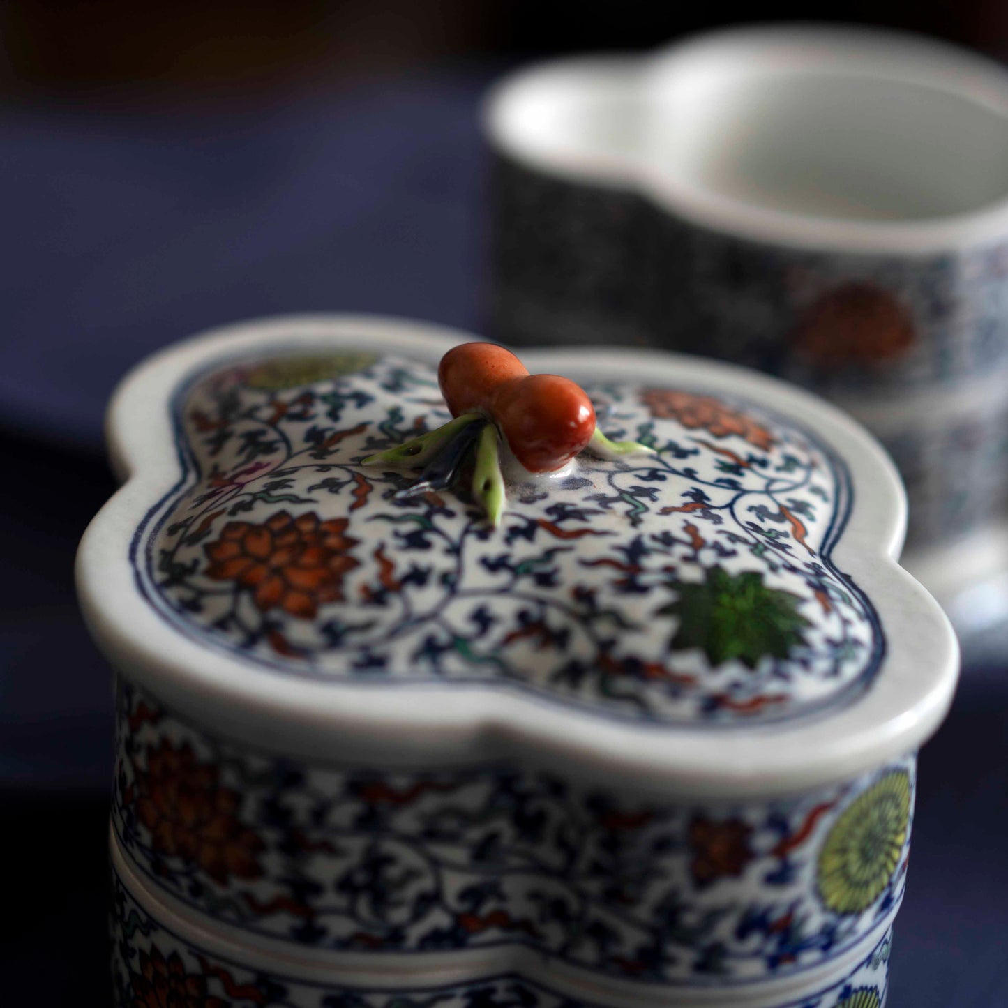 重箱 Harmony of Flora 景徳鎮