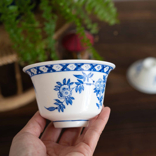 【未公開】手描きの蓋碗/おおきめサイズ ペニンシュラ