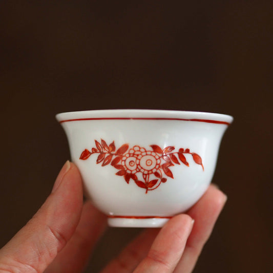 ペニンシュラ 手描きの茶杯