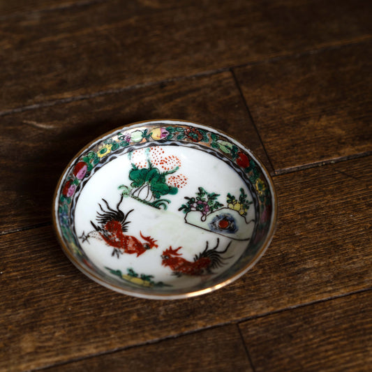 Fighting cock 小皿