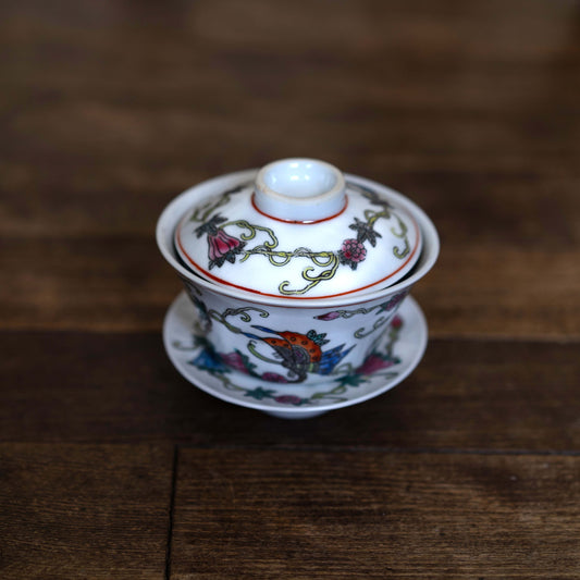 白の蓋碗 景徳鎮