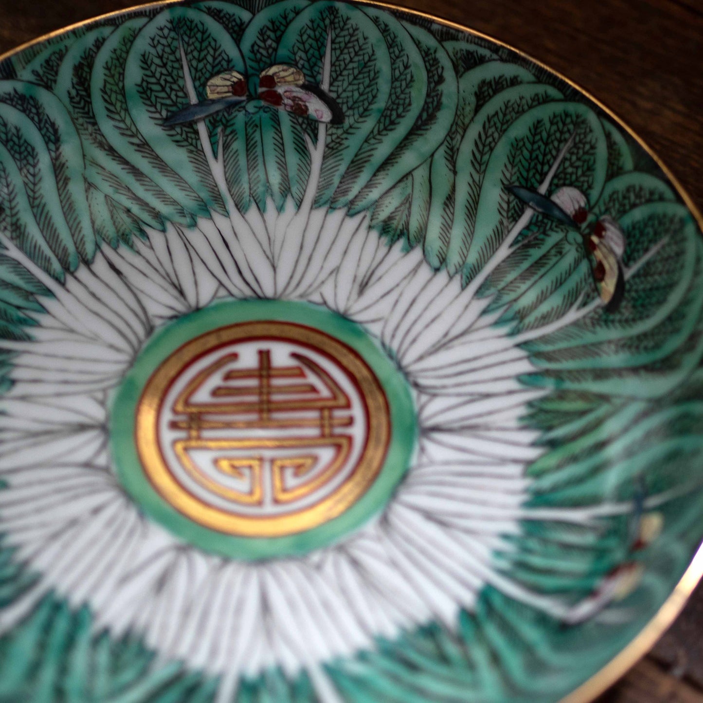 『Chinese cabbage & Butterfly』プレート