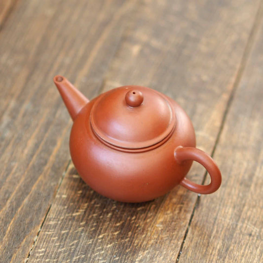 宜興窯 紫砂水平壺-方圓牌