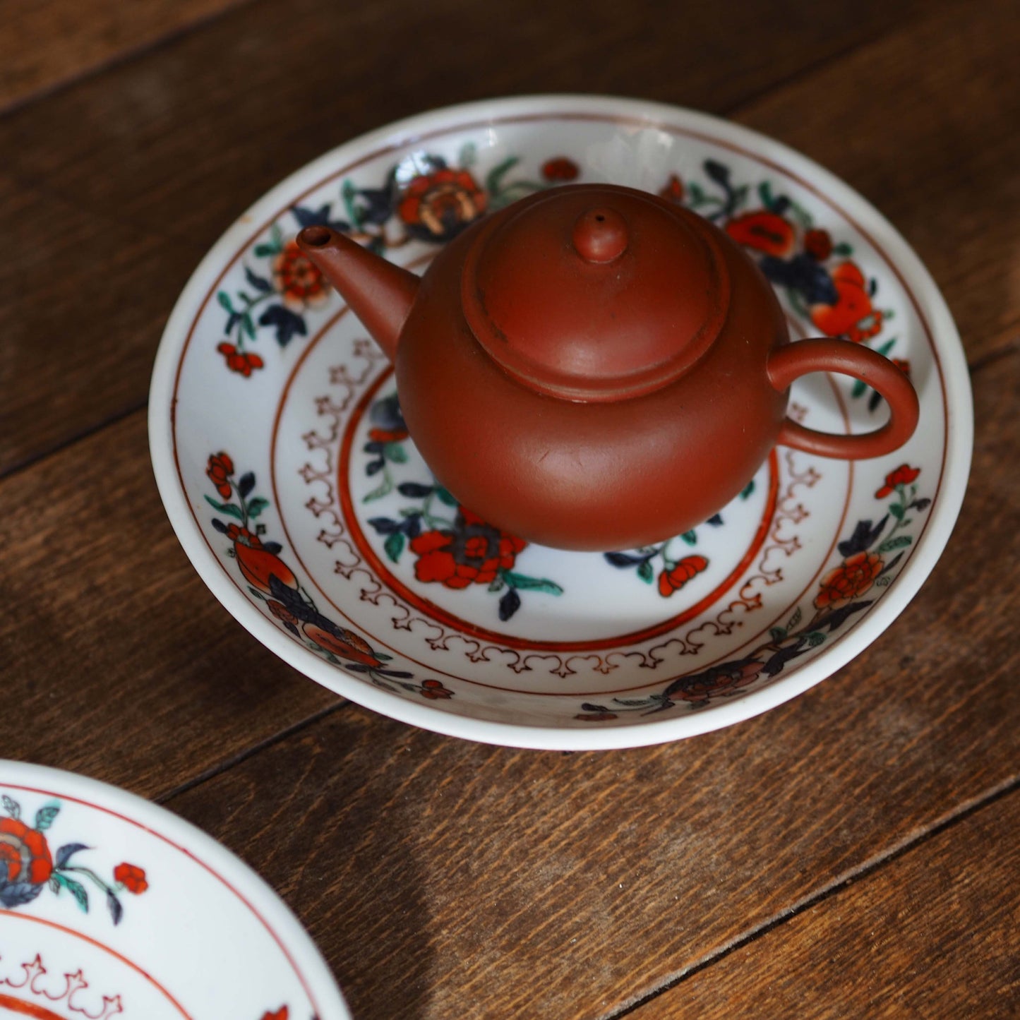 Chinese cabbage & Flowers プレート