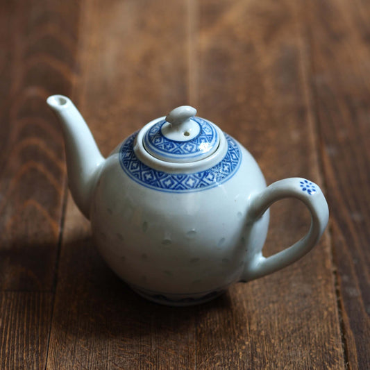 『レトロな急須-round』景徳鎮ホタル