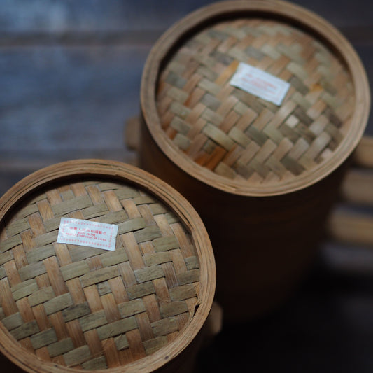 手作りの3段蒸籠