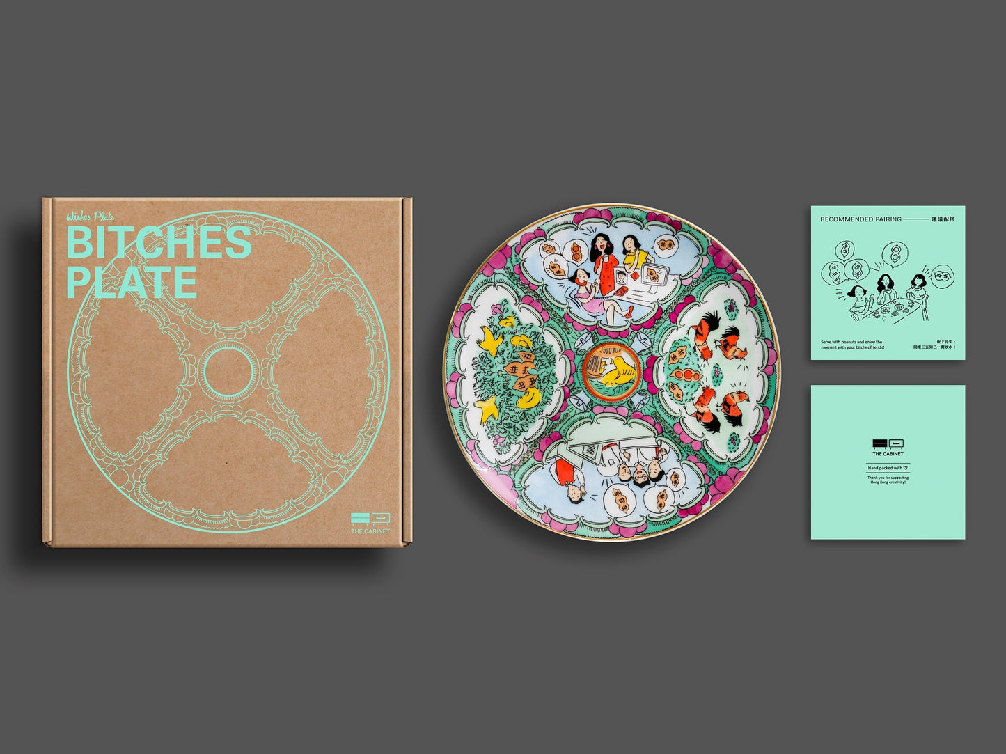 THE CABINET香港　BITCHES／Wishes Plate
