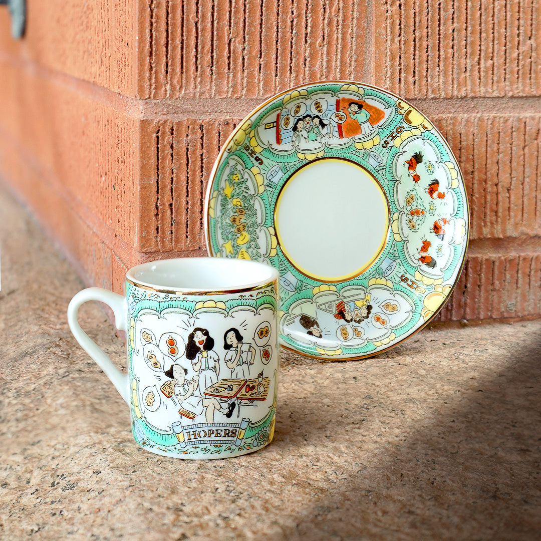 『Lo Best Espresso Cup | 廣彩特濃咖啡杯』THE CABINET x GHSPSA 香港