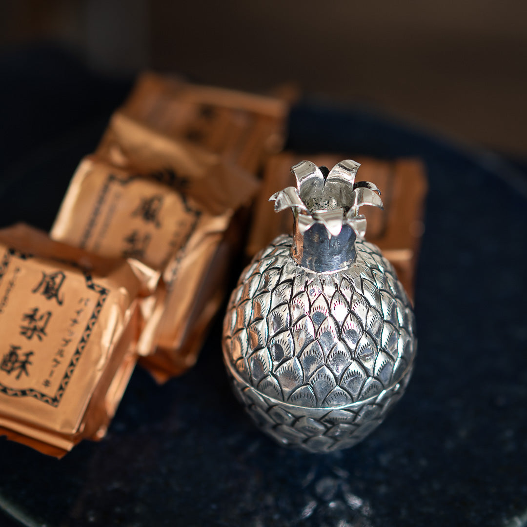 『パイナップル』シルバーオブジェ-カンボジア