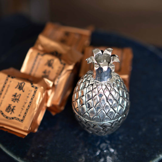 『パイナップル』シルバーオブジェ-カンボジア