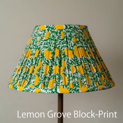 ランプシェード／Block-Print