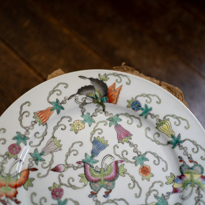 『白の丸皿23センチ』景徳鎮