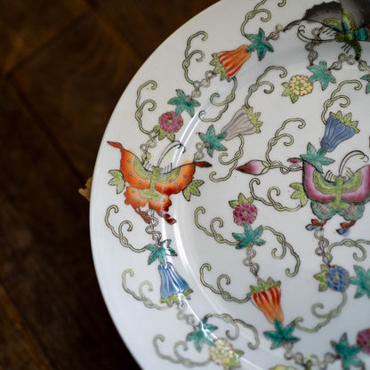 『白の丸皿23センチ』景徳鎮