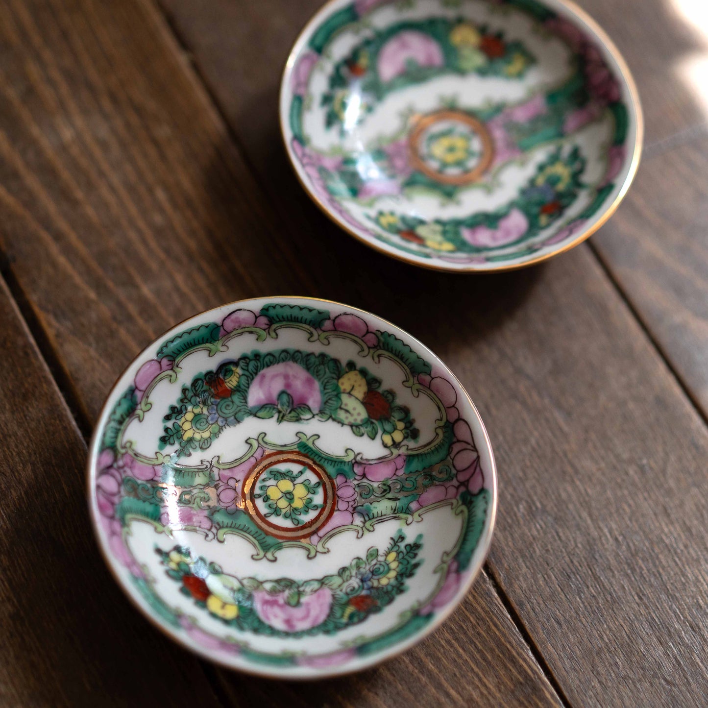 Canton rose　小皿
