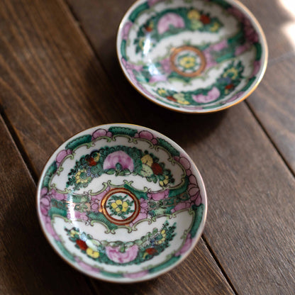 Canton rose　小皿