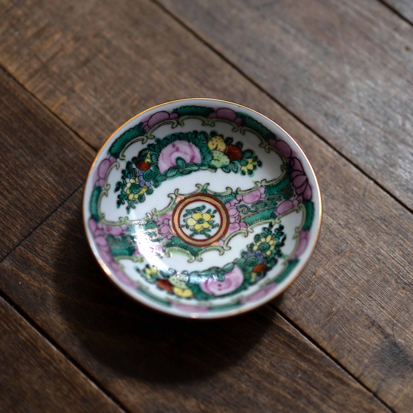 Canton rose　小皿