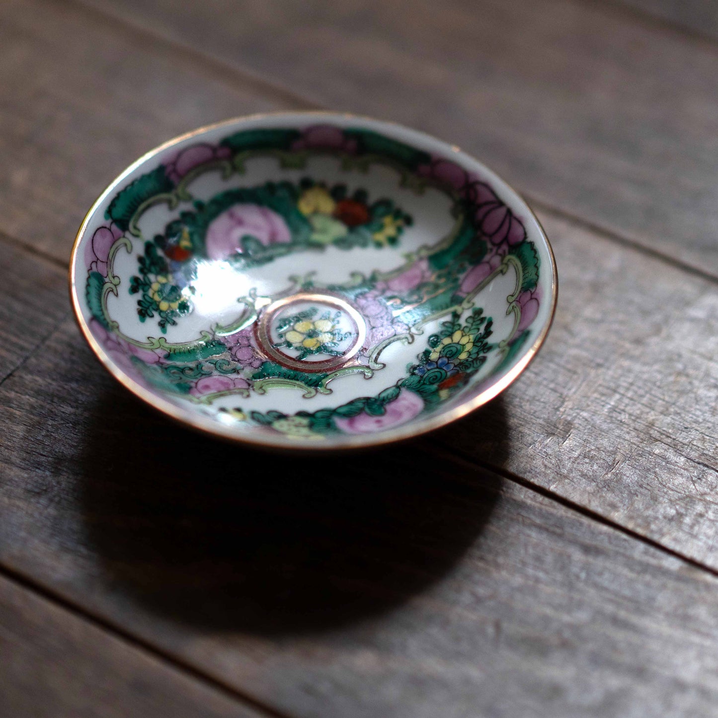 Canton rose　小皿