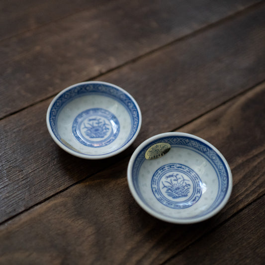 『豆皿-flower』景徳鎮ホタル