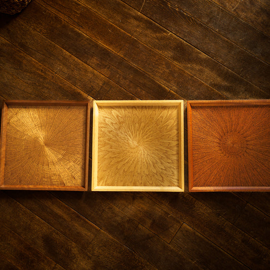 『Poke Square Tray』森工芸