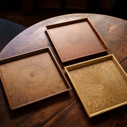 『Poke Square Tray』森工芸