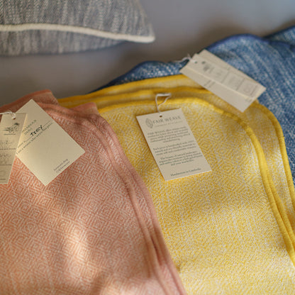 『Soft Woven Blanket‐2サイズ』Fair Weave カンボジア