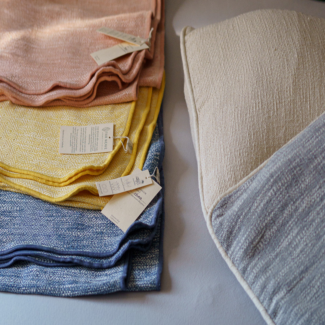『Cushion Cover／Pillow Cover』Fair Weave カンボジア
