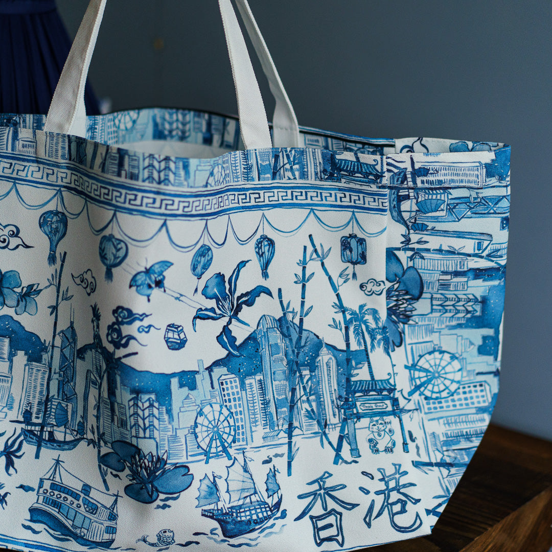 『Hong Kong Homage | Ginger Jars』トートバッグ | Tote Bag