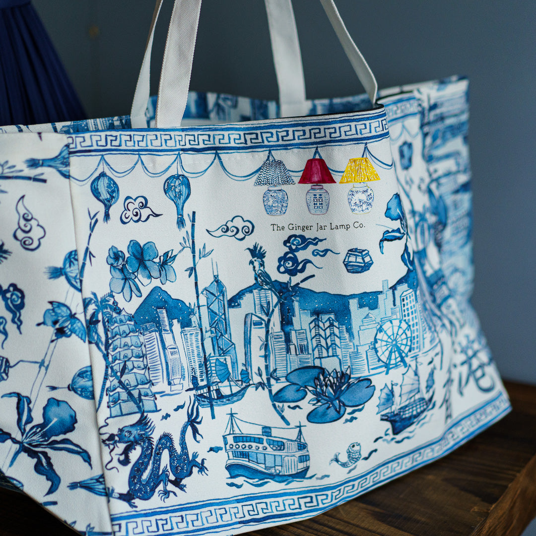 『Hong Kong Homage | Ginger Jars』トートバッグ | Tote Bag