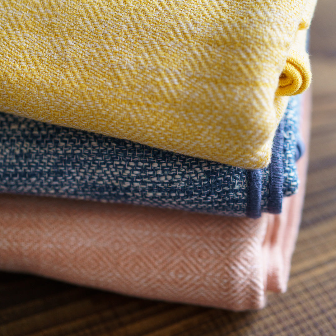 『Soft Woven Blanket‐2サイズ』Fair Weave カンボジア