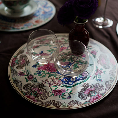 『Antique Chinese Plates プレースマット-Colour』