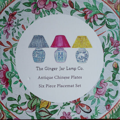 『Antique Chinese Plates プレースマット-Colour』